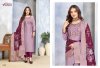 Sarita By Vishnu Vertican Silk Dress Material 